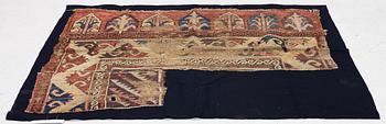 A mid 19th century Cappadocia fragment, c.120 x 93 cm.