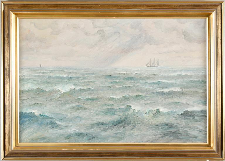 THERESIA LISEN SANDSTRÖM DAHL, olja på duk, signerad.