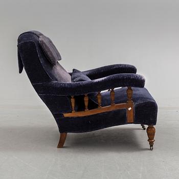 An 1890s easy chair.