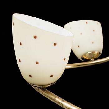 A 1950's ceiling light.