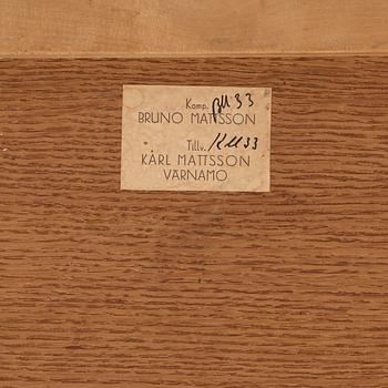 Bruno Mathsson, a rare and early table, Firma Karl Mathsson, Värnamo 1933.