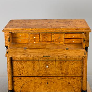 A swedish biedermeier chest of drawers. First half of the 19th century.