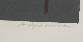 TORSTEN ESBJÖRNSSON, färglitografi, signerad och numrerad 44/175.