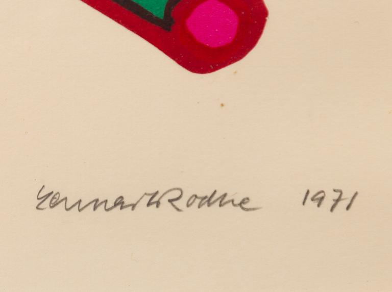 Lennart Rodhe, "Två speglar".