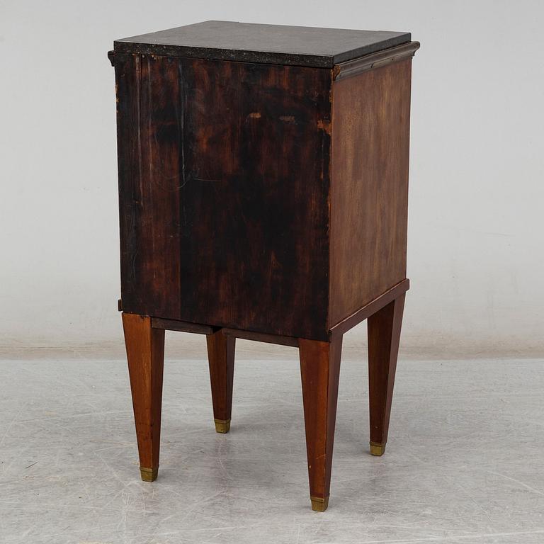 A circa 1900 bed side table.