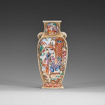 A famille rose 'Rockefeller pattern' vase, Qing dynasty, Qianlong (1736-95).