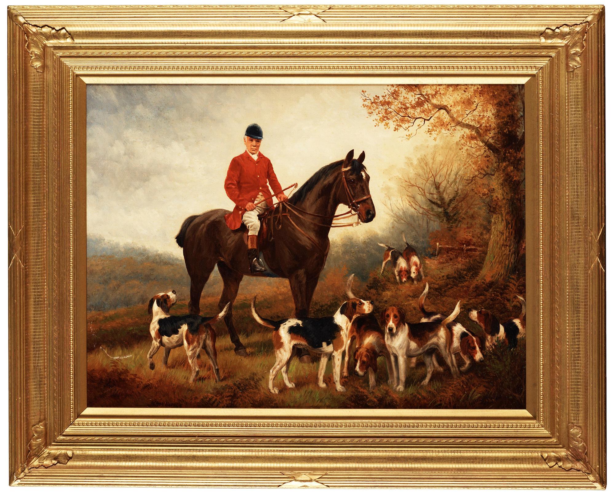 John Wilson Hepple, Fox hunt.