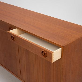 A teak-veneered sideboard, 1960's/70's.