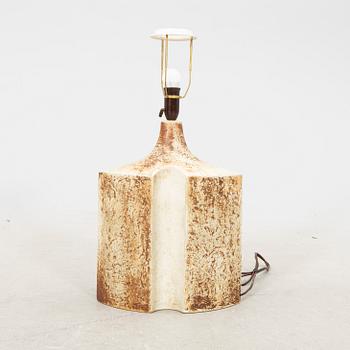 Haico Nitzsche, bordslampa, Søholm Stentøj, Bornholm 1900-talets andra hälft.