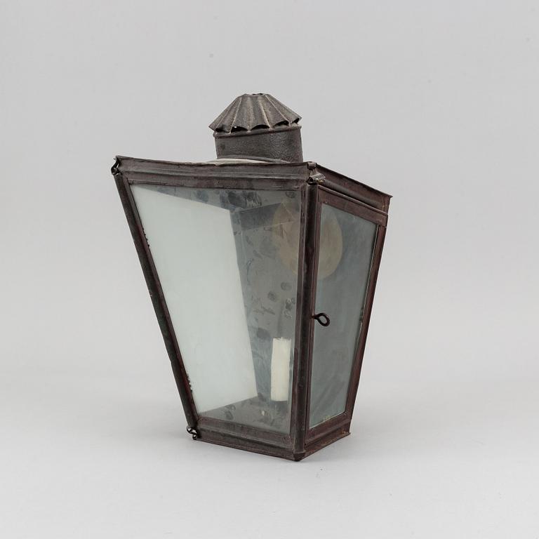 Lyktor, 2 st, troligtvis Danmark, omkring år 1900.