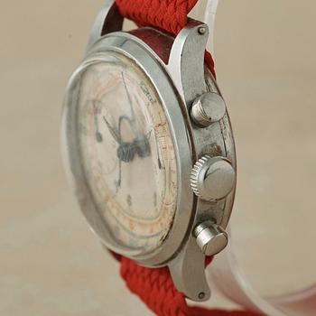 HEUER, "Base 1000, Telemetre", "Big Eyes", chronograph, wristwatch, 34,5 mm,