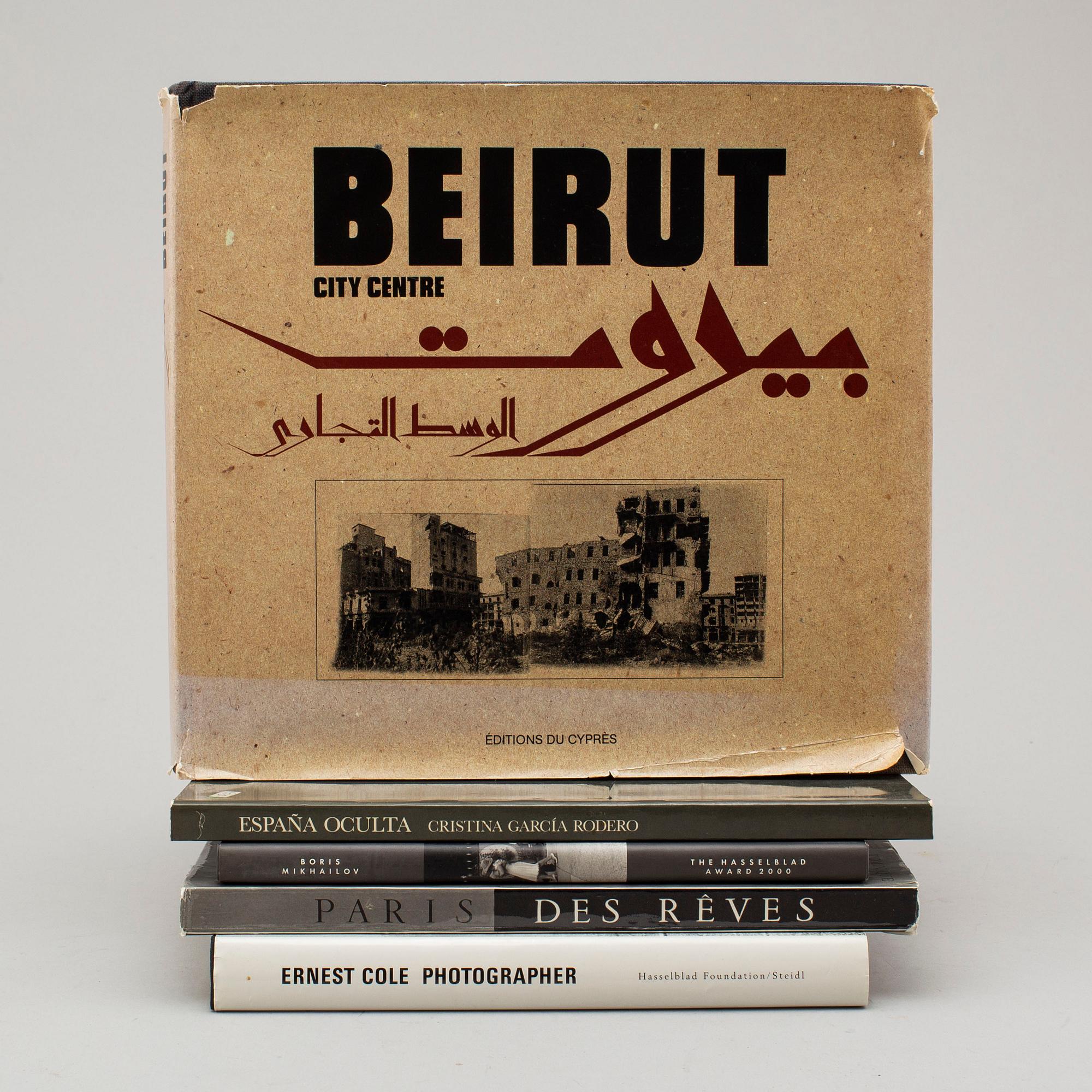 PHOTOBOOKS, 5 books by Boris Mikhailov, Ernest Cole, Cristina Garcia Rodero, René Burri ea.