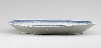 STEKFAT, porslin, Kina, 1700/1800-tal.