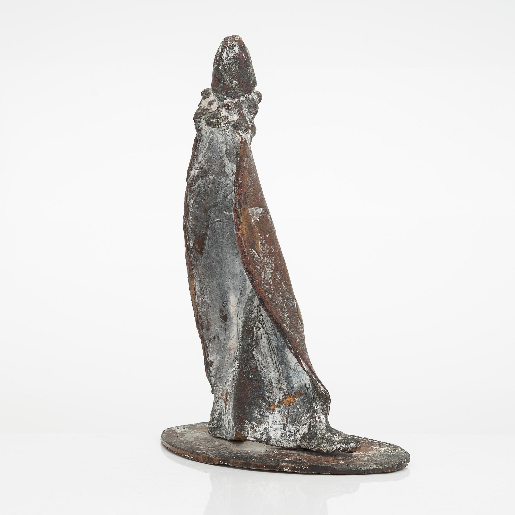 Kaarina Tarkka, a bronze sculpture, signed and dated 1984.