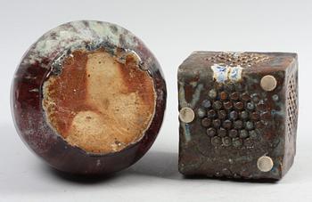 VAS samt OBJEKT, keramik.