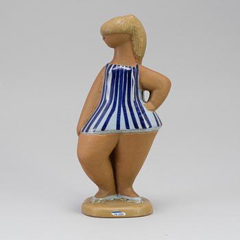 A stoneware sculpture by Lisa Larson, Gustavsberg.