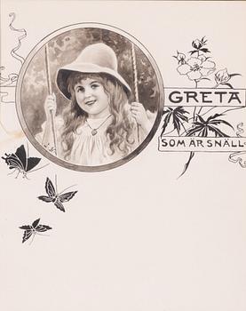 Jenny Nyström, "Greta som är snäll".