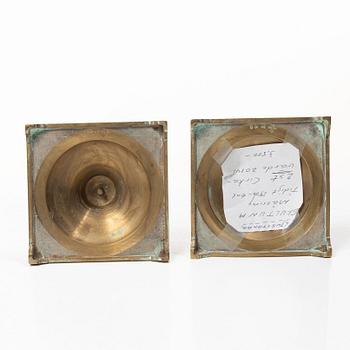 Skultuna Messingsbruk, Candlesticks, a pair, early 20th century.