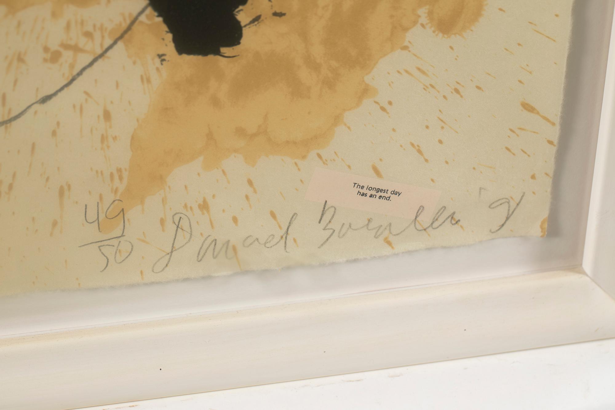 Donald Baechler, "Onion eater", 1991.