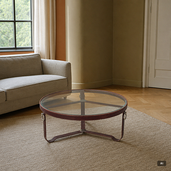 Coffee table, 19th/20th century.
