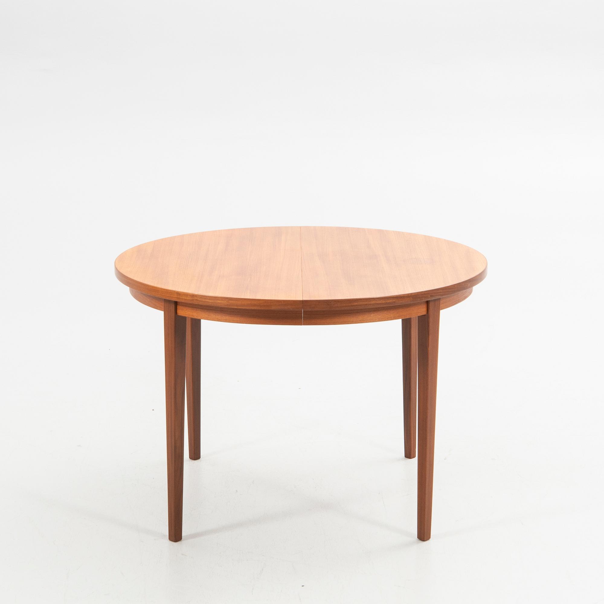 Matbord, 1960-tal.