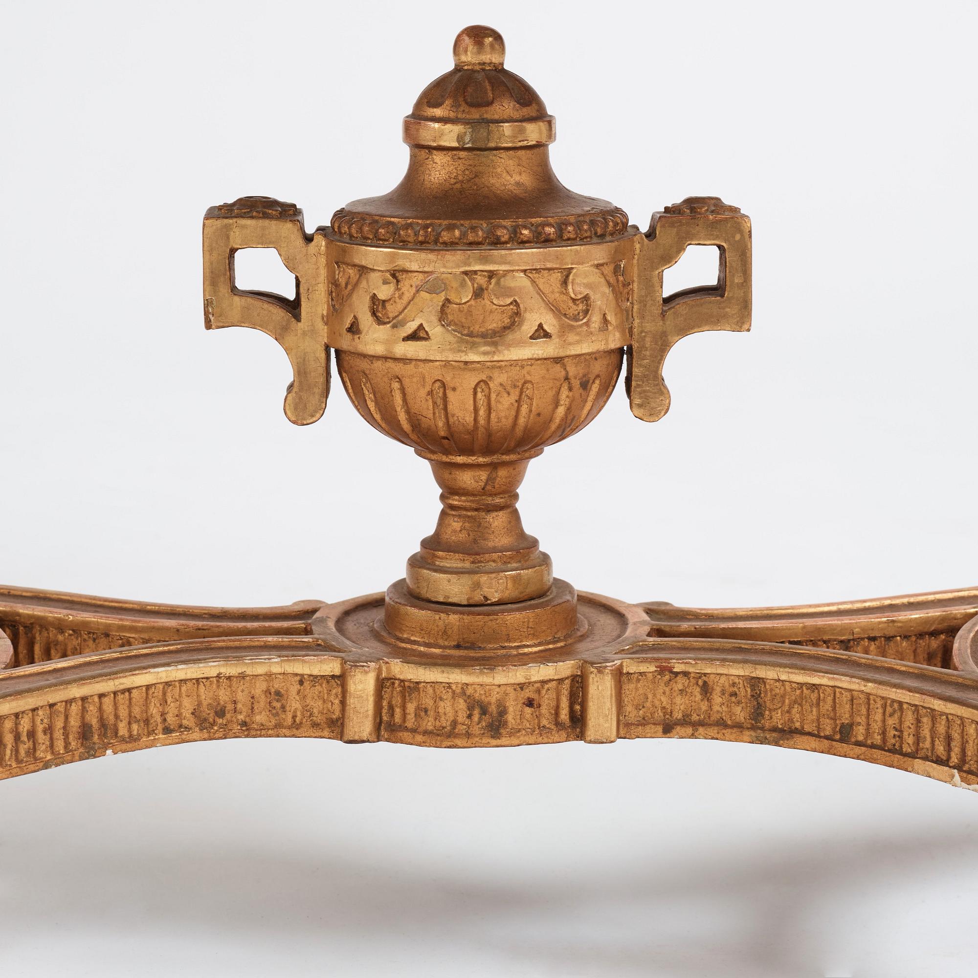 Konsolbord, Stockholmsarbete 1700-talets senare del, Gustavianskt.
