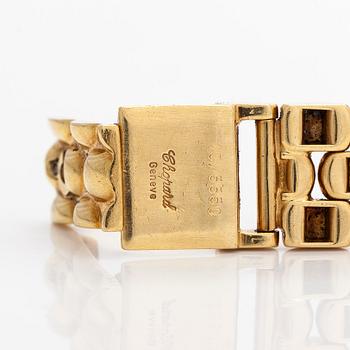 Chopard, armbandsur, hjärta, 18K guld med diamanter och rubiner, 22,5 mm.