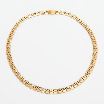 Halsband, 14K guld. Finska importstämplar.