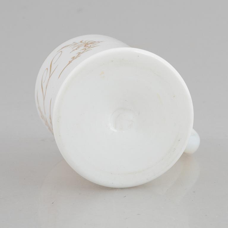 Stop med lock, flussglas. Möjligen Strömbäck, omkring år 1800.