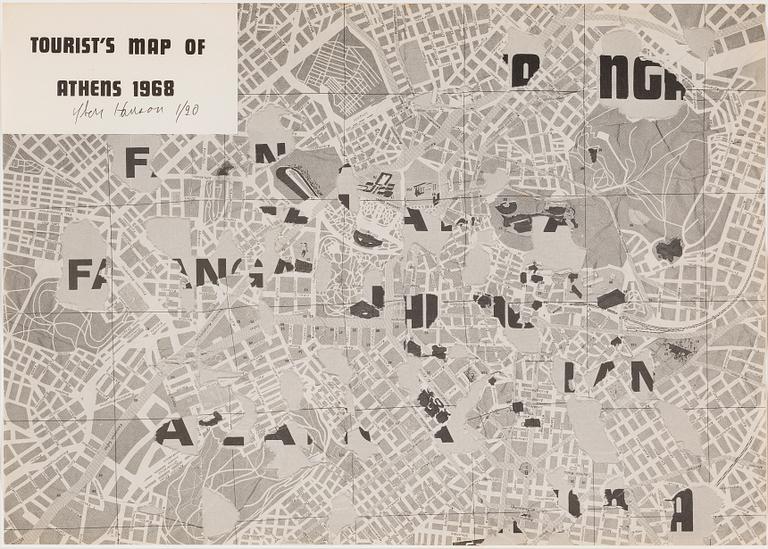 Sten Hanson, offset, 1968, signed 1720.