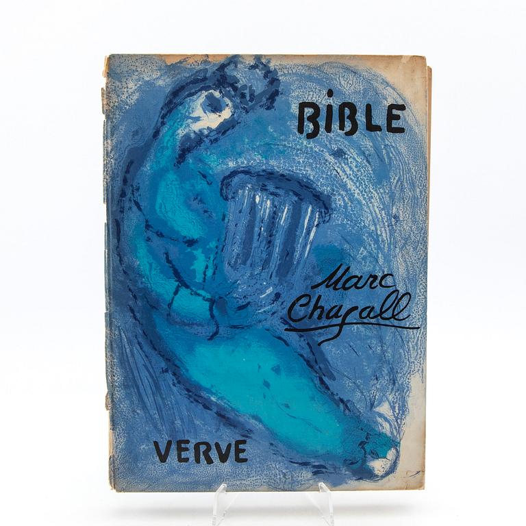Marc Chagall, Book, "Bible" Verve vol VIII nos 33 and 34.