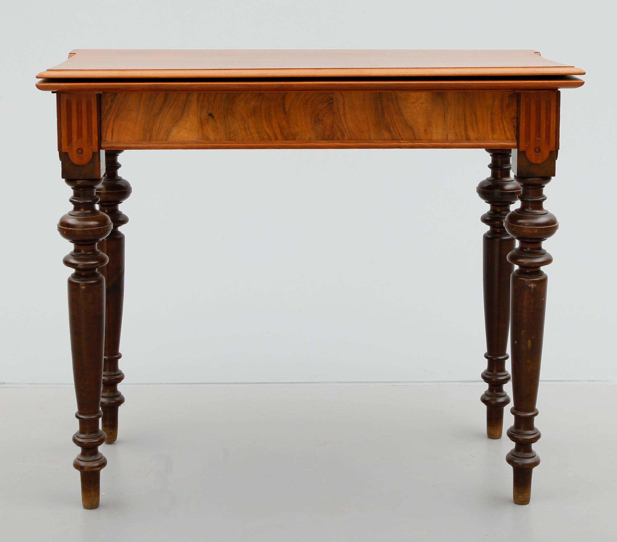 SPELBORD, nyrenässans, sent 1800-tal.