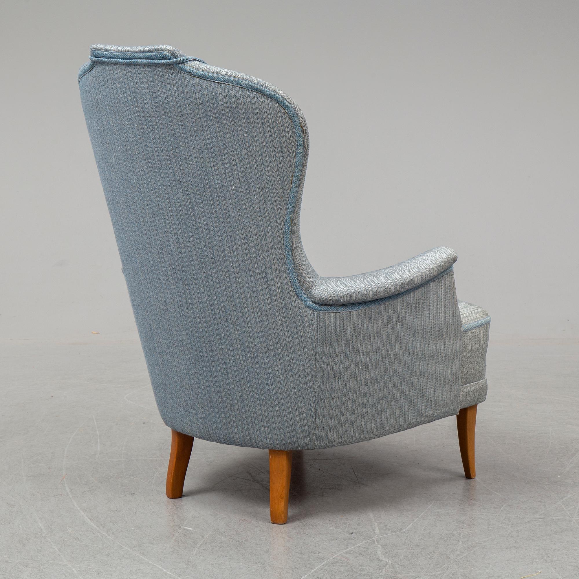 A second half of the 20th Century armchair by Carl Malmsten.