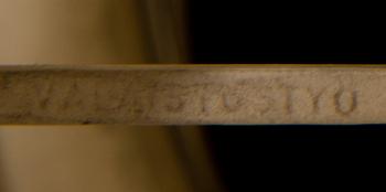 A A332 Beehive ceiling light manufactured by Valaistustyö. Designed in 1953.