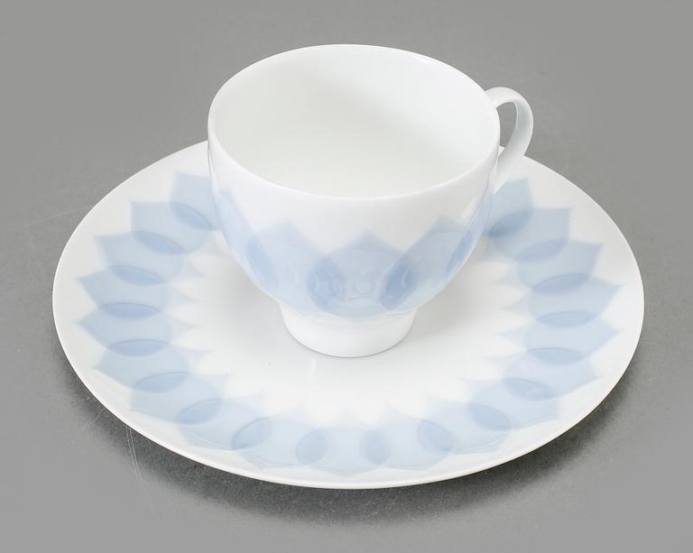 KAFFESERVIS, 28 delar, porslin, Rosenthal, Tyskland, 1900-talets andra hälft.