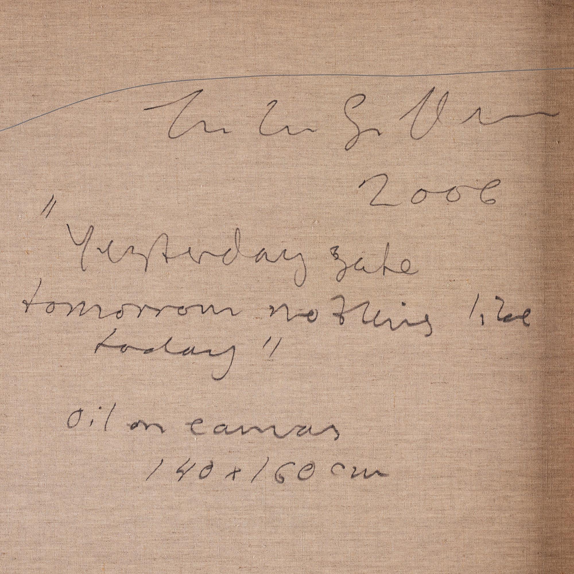Lukas Göthman, "Yesterday safe tomorrow nothing like today".