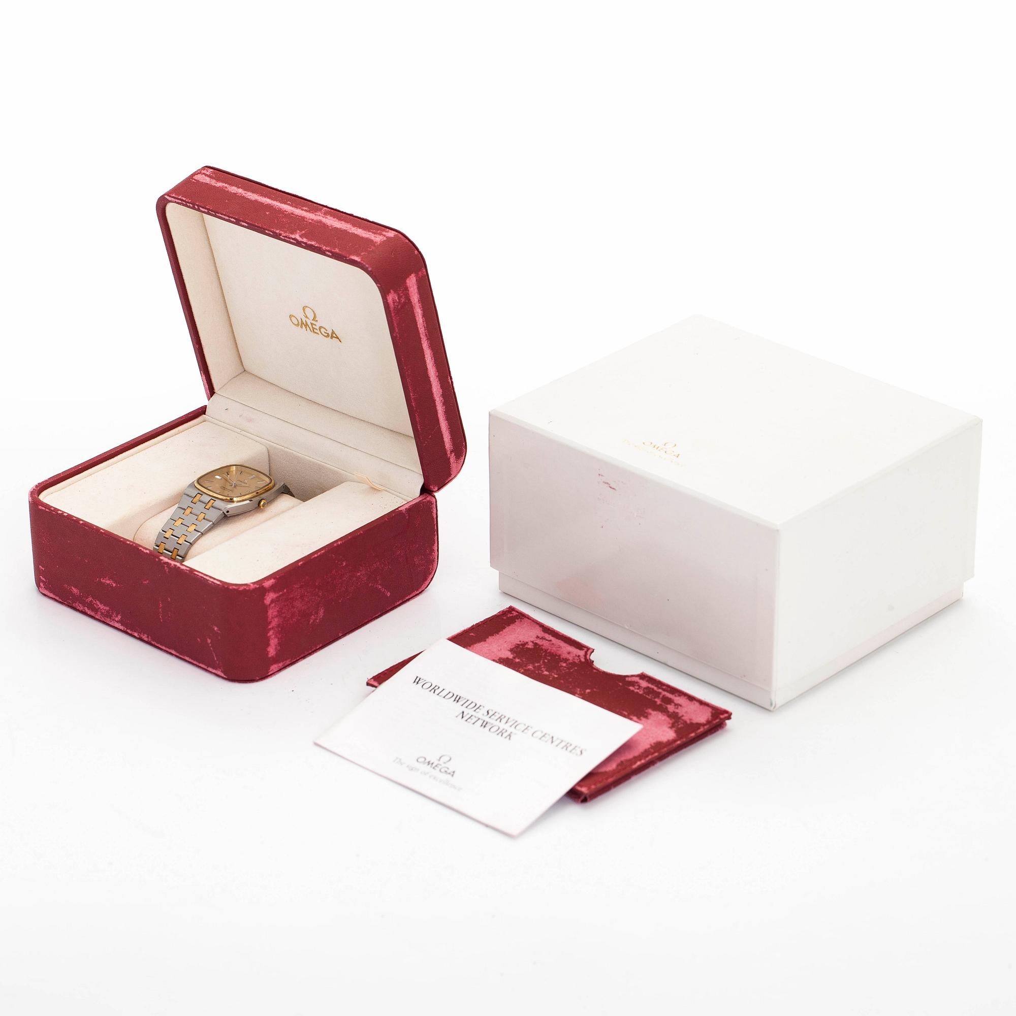 Omega, Seamaster, Quartz, armbandsur, 33 x 39 mm.