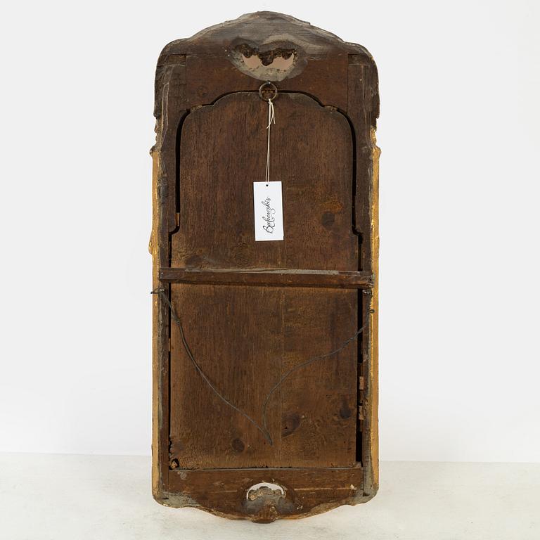 Spegel, stockholmsarbete i rokoko, 1700-talets mitt.