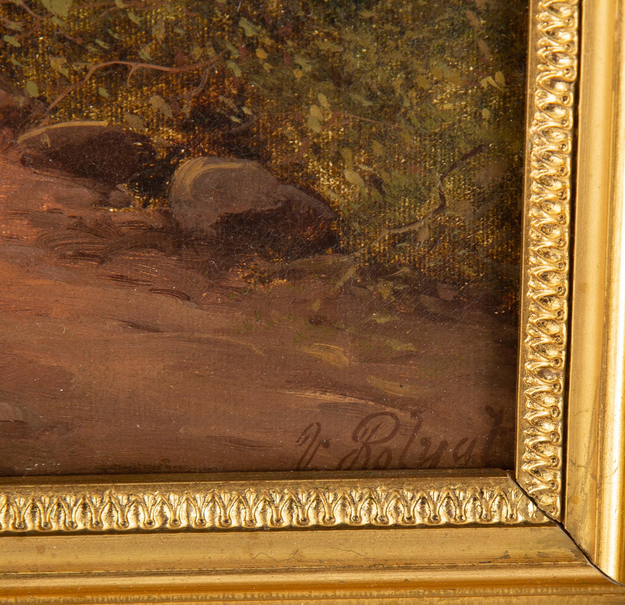 Victor Rolyat, oil on canvas, signed.