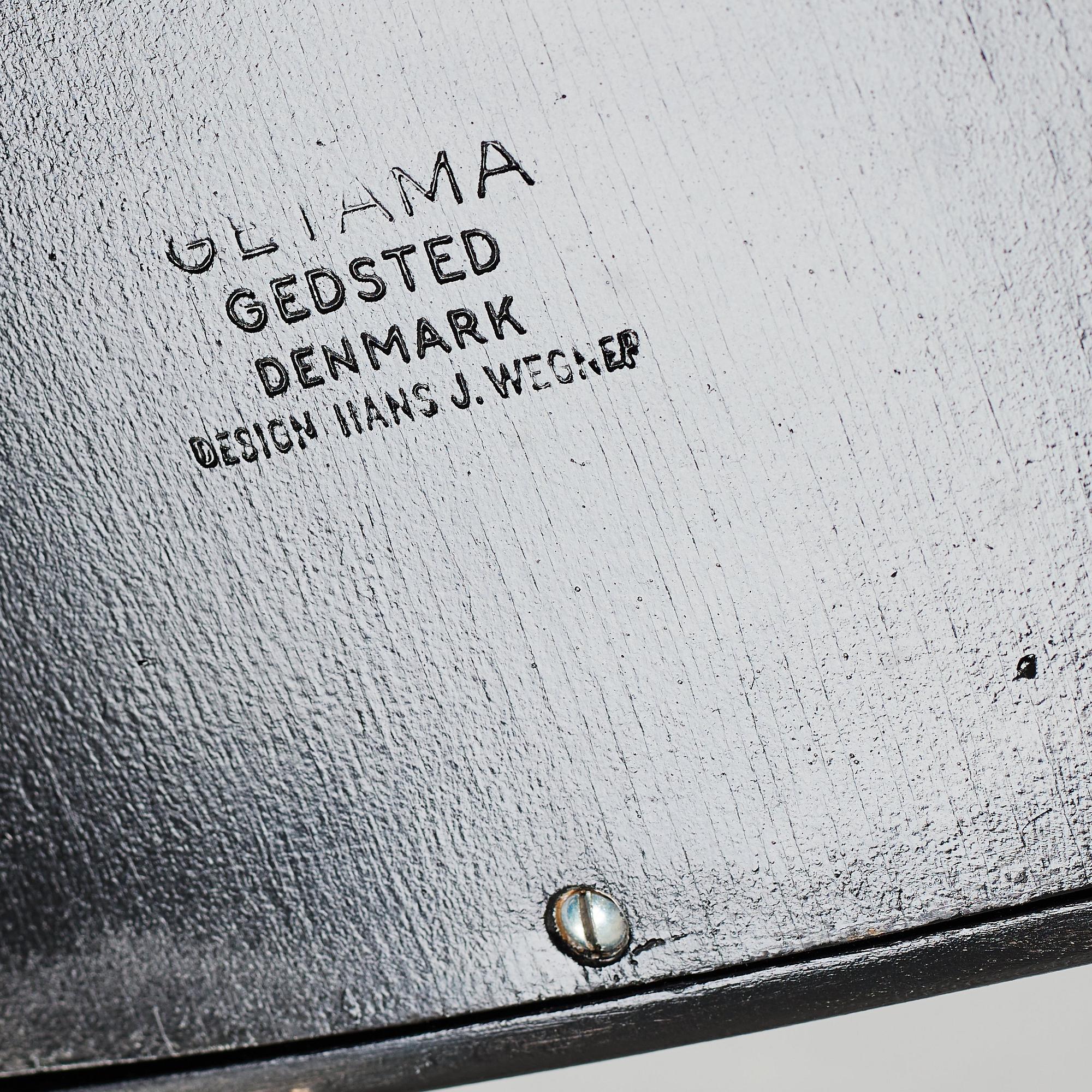 HANS J WEGNER, 6+3+1 stolar "Politiken", Getama, Danmark.