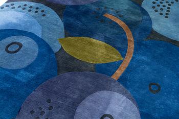 Anna-Johanna Ångström, a 'Blåbär' carpet, Axeco, c. 280 x 200 cm.