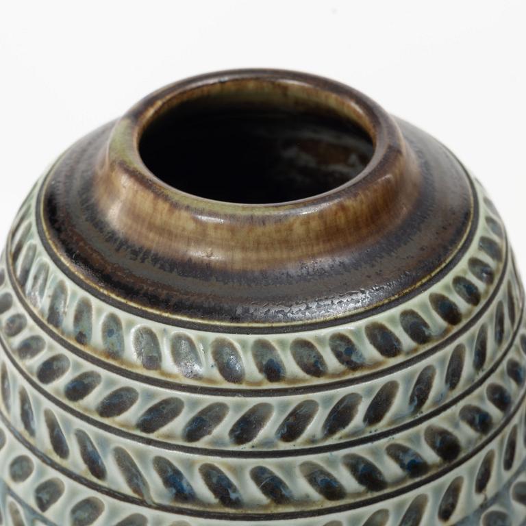 Gertrud Lönegren, a stoneware vase, Rörstrand.
