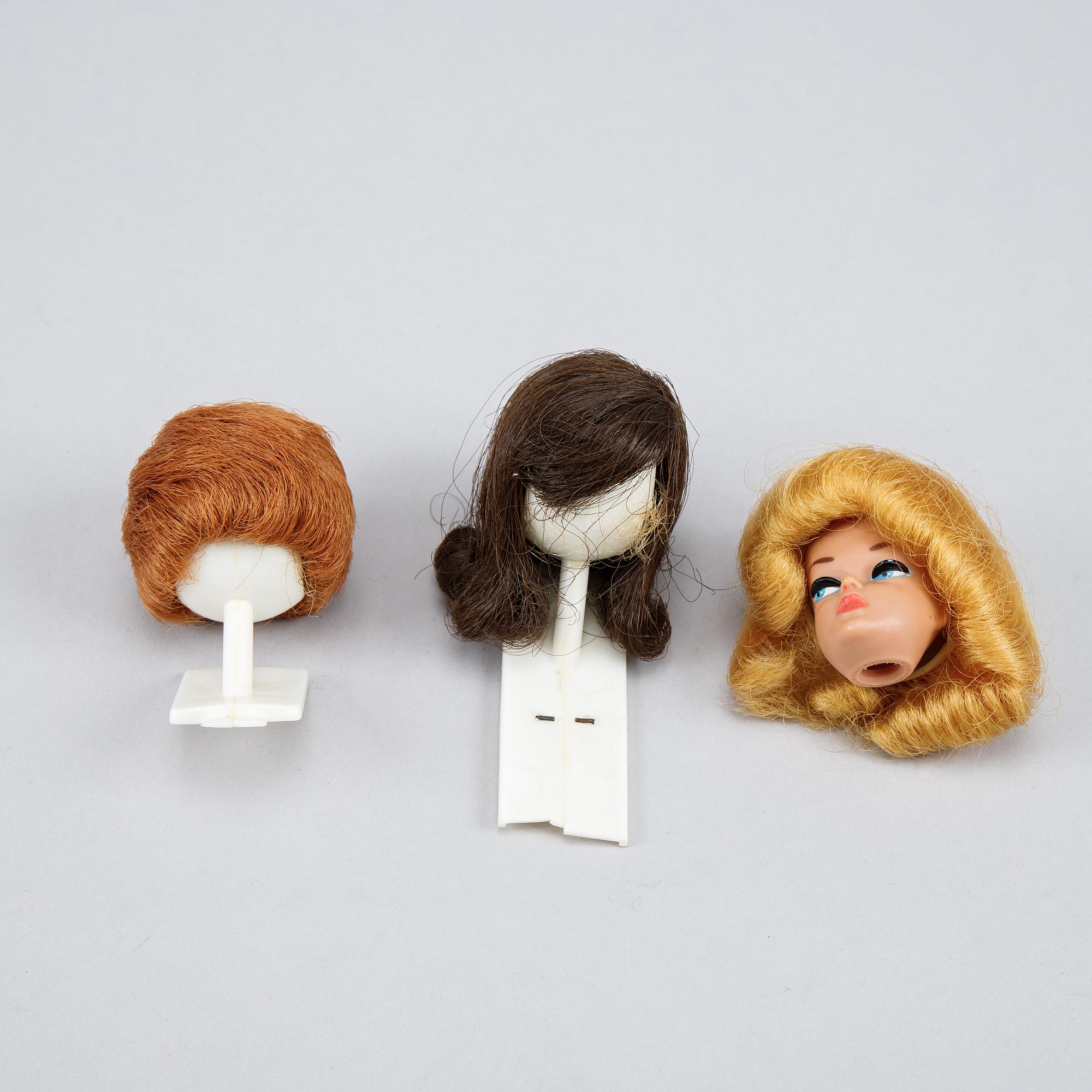 Barbiedockor, 4 st, Mattel, 1960-tal.