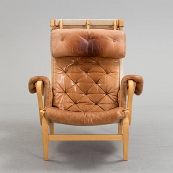 A Bruno Mathsson "Pernilla" armchair, second half of the 20th century.