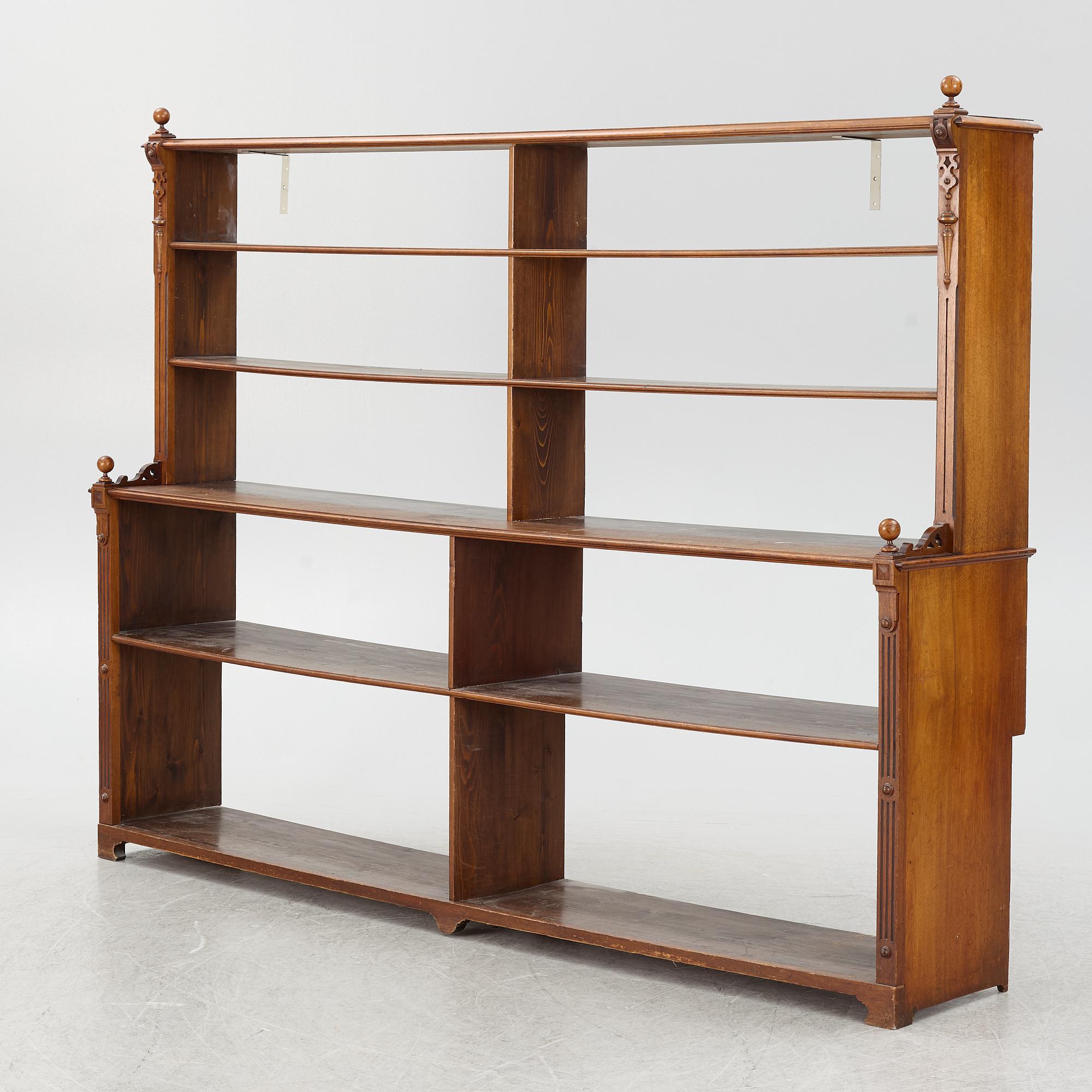 A bookcase, Neo-Renaissance, circa 1900.