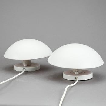 VÄGGLAMPOR, ett par, Louis Poulsen, 1980-tal.