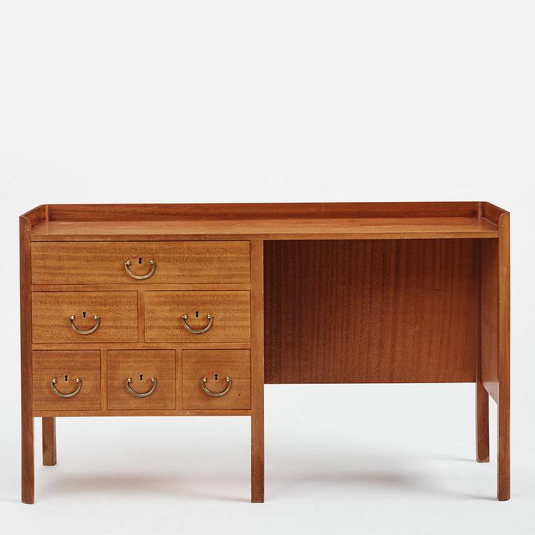 Josef Frank, a mahogany dressing table model "B 521", Firma Svenskt Tenn, probably 1950s.