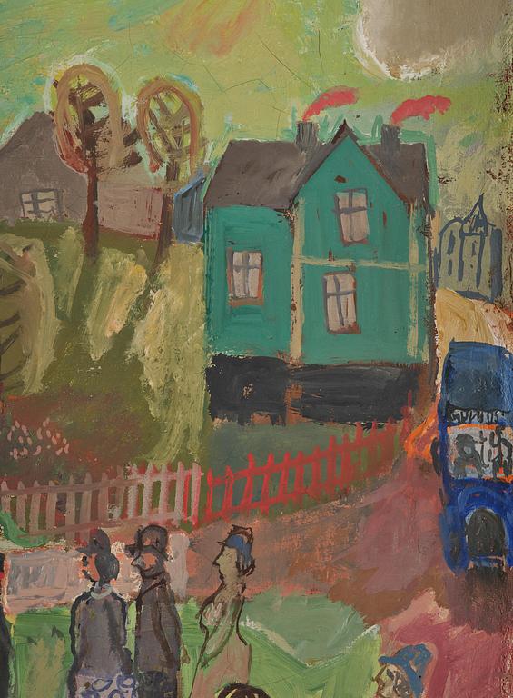 Olle Olsson-Hagalund, The Salvation Army in Hagalund.