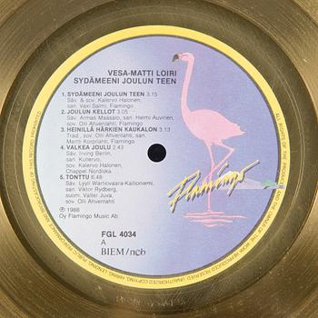 Gold record, Vesa-Matti Loiri, "Sydämeeni Joulun teen".