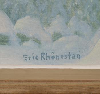 ERIC RHÖNNSTAD, olja på duk, signerad.